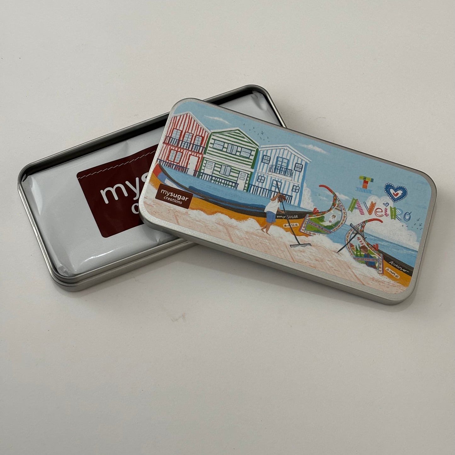Chocolate Bar Tin - Love Aveiro