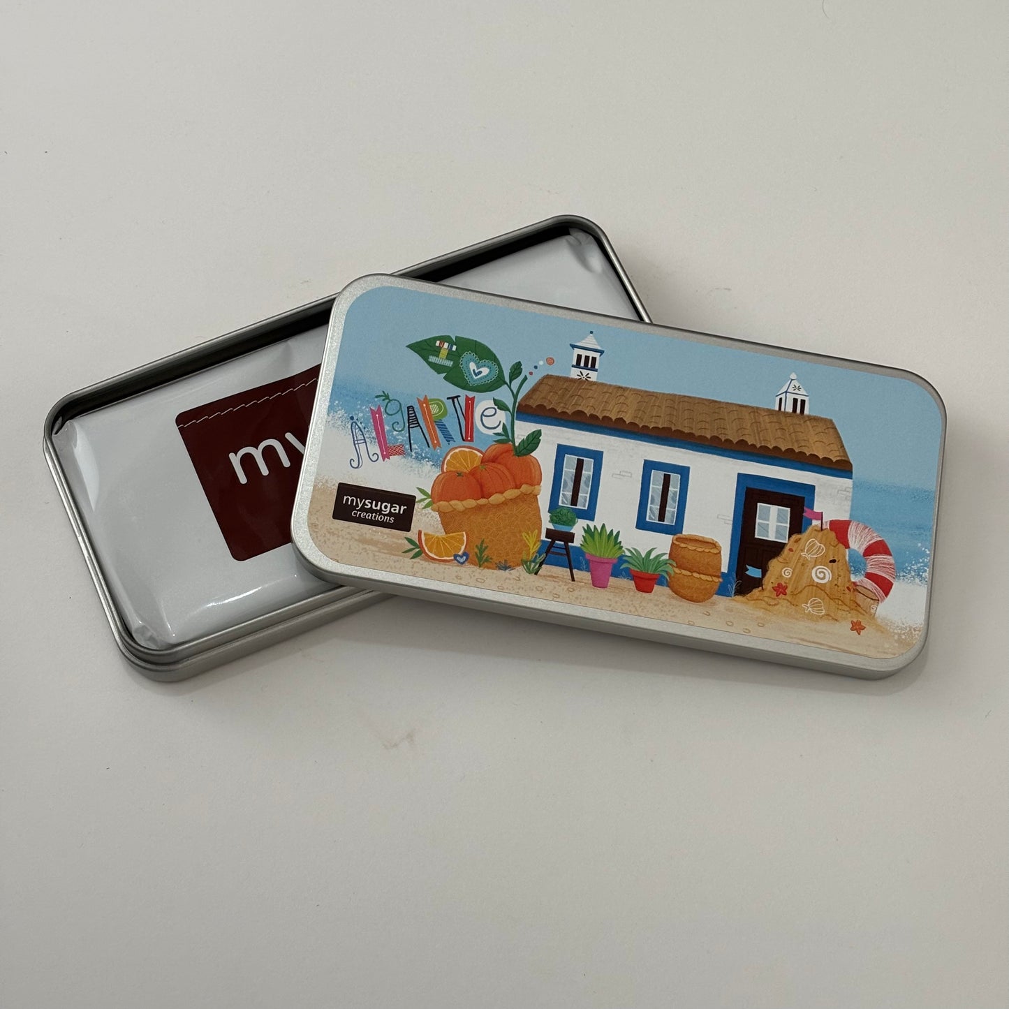Chocolate Bar Tin - Love Algarve