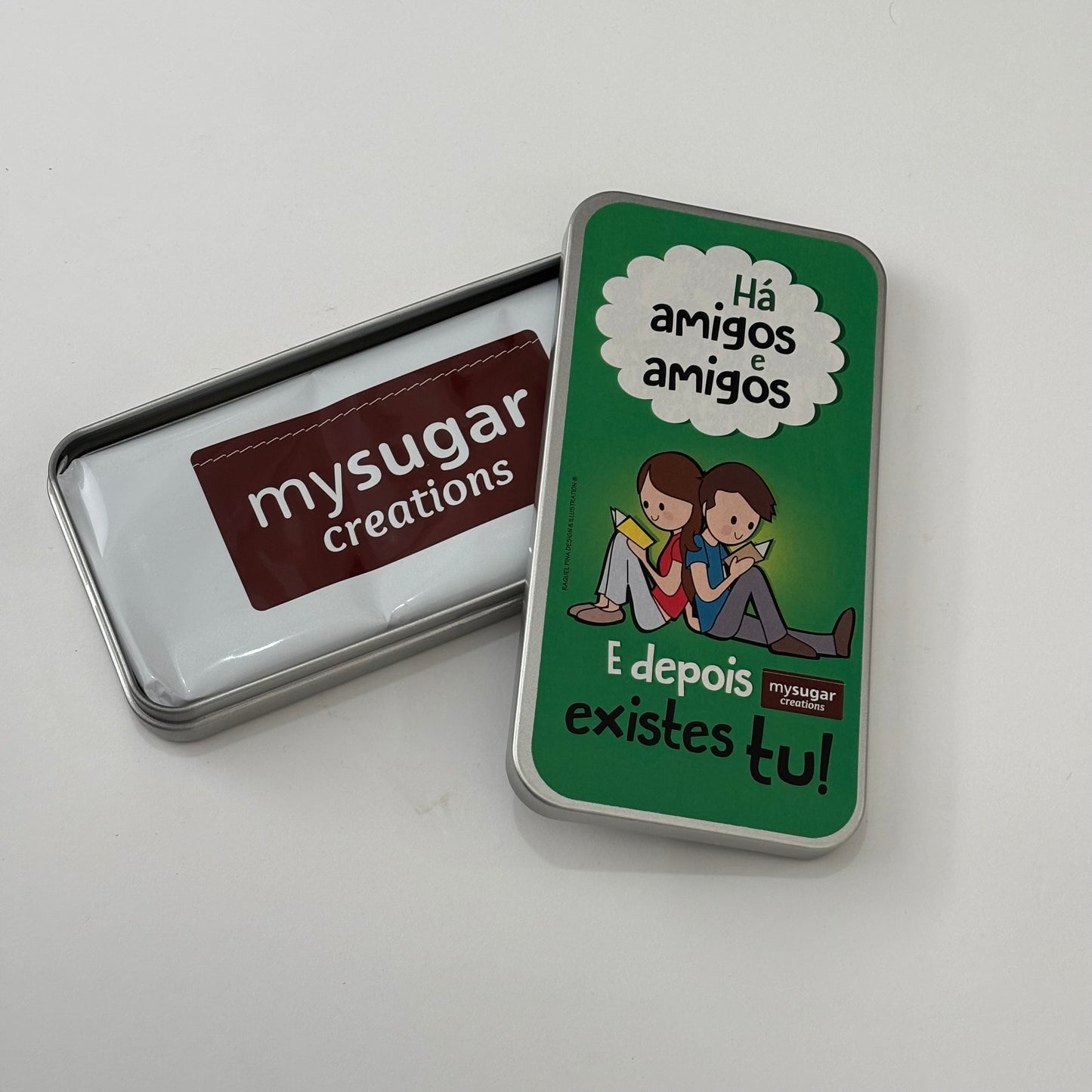 Chocolate Bar Tin - There Are Friends, and Then There Are Friends