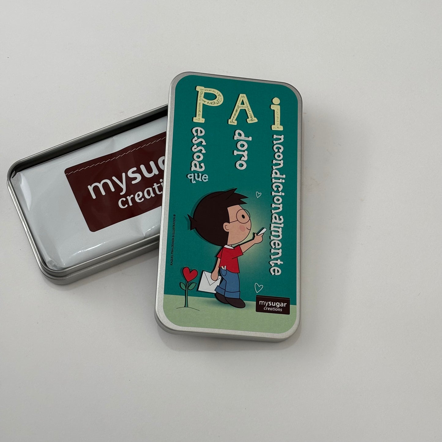 Chocolate Bar Tin - Dad, the Person I Love Unconditionally