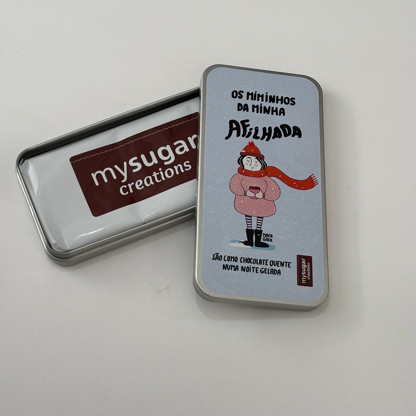 Lata de tablete - Miminhos da minha Afilhada
