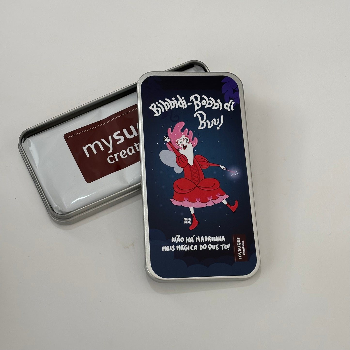 Chocolate Bar Tin - There's No Godmother More Magical Than You
