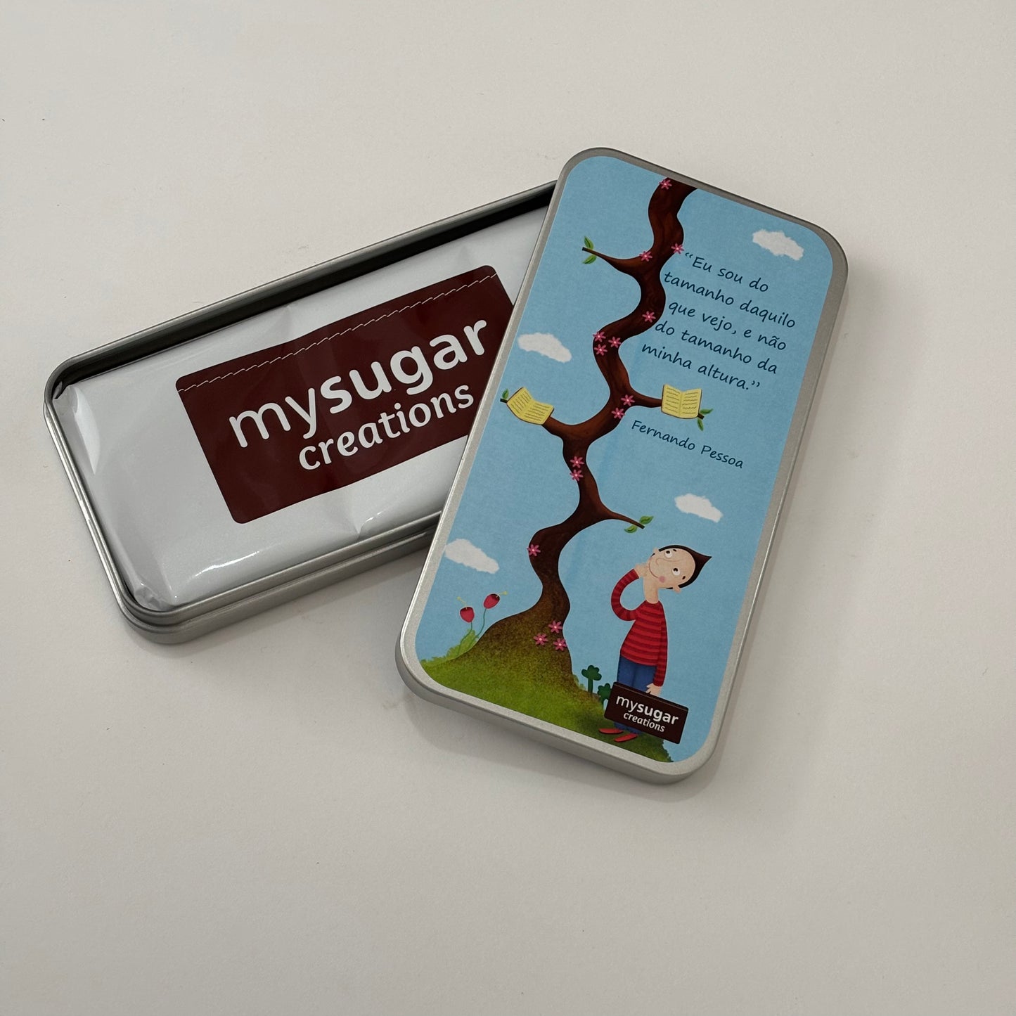 Chocolate Bar Tin - Tree