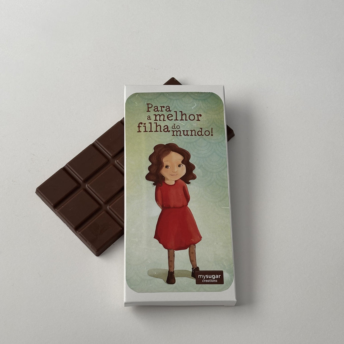 Chocolate Bar Box - For the Best Daughter in the World