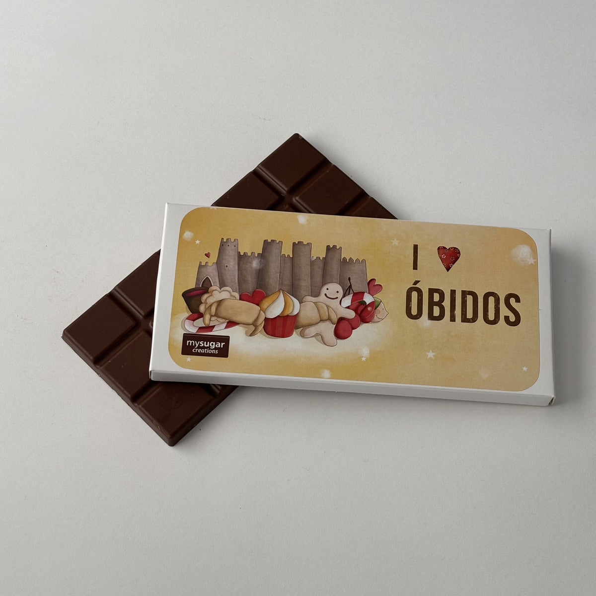 Chocolate Bar Box - I ❤️ Óbidos