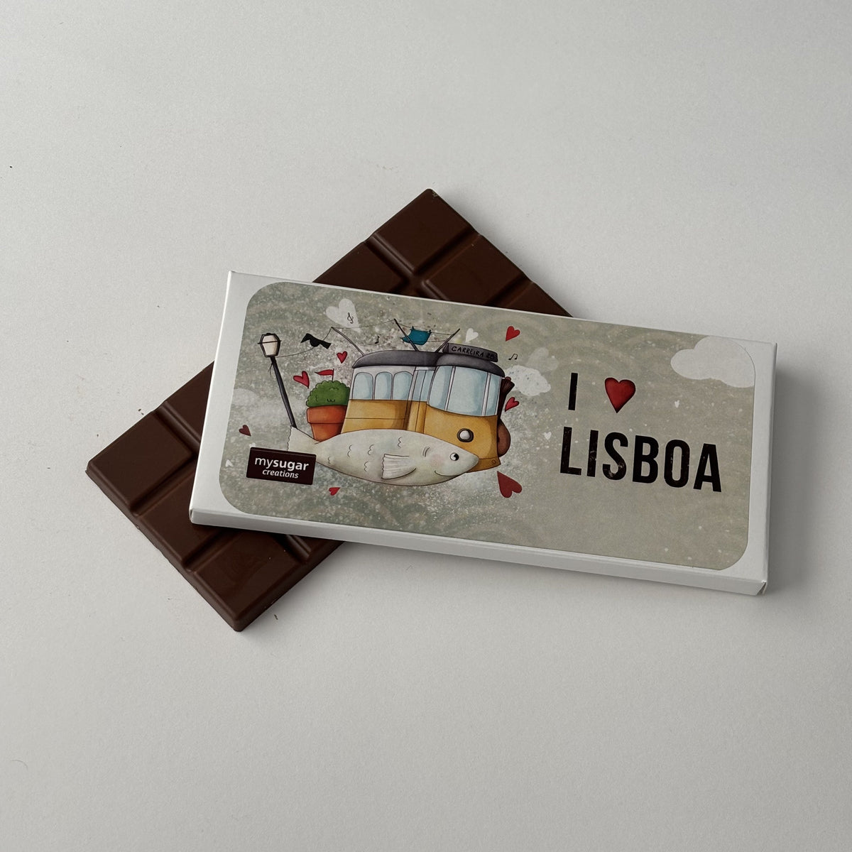 Chocolate Bar Box - I ❤️ Lisboa