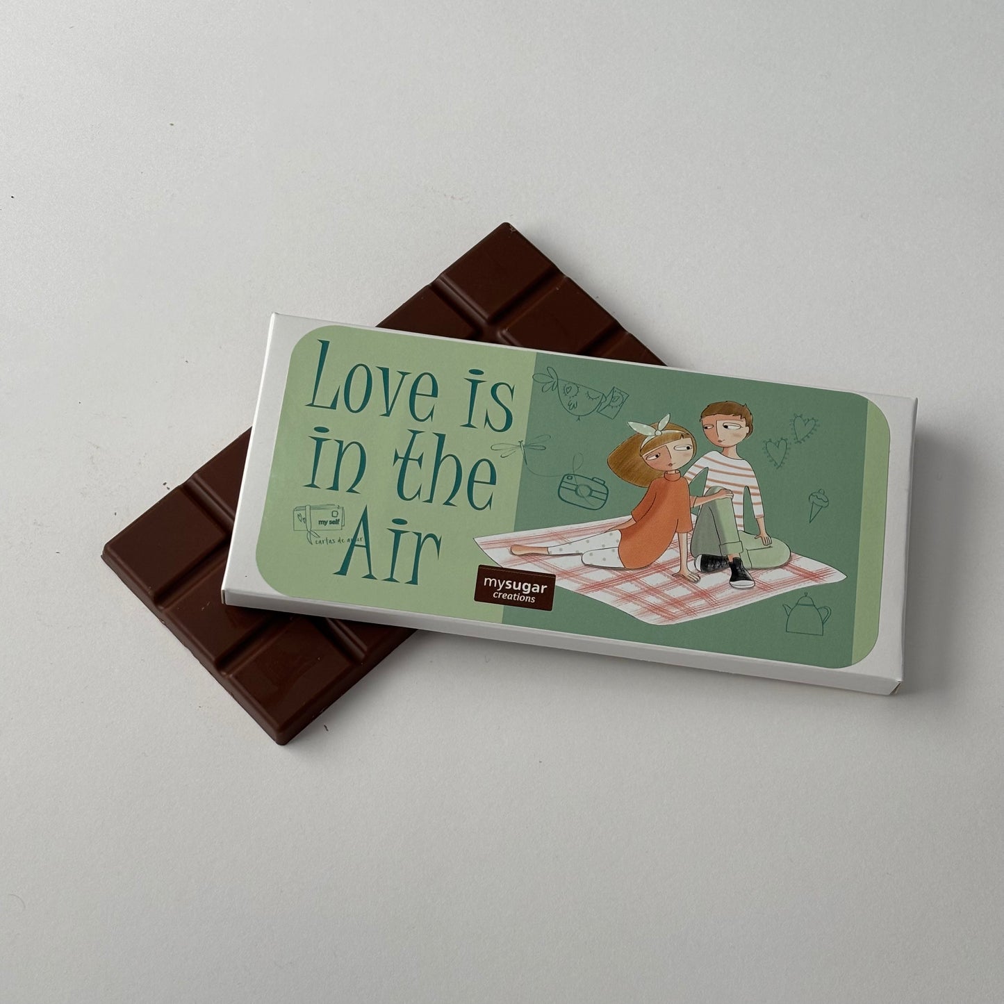 Chocolate Bar Box - Love is in the air