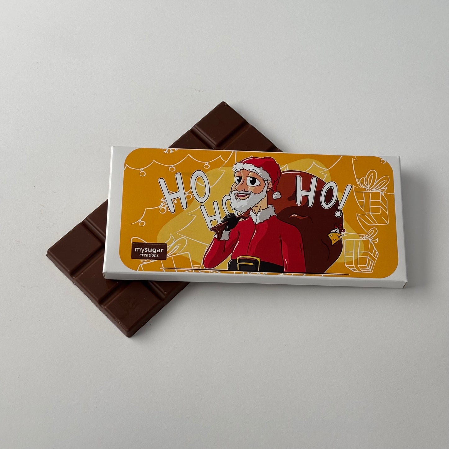 Chocolate Bar Box - HO HO HO!