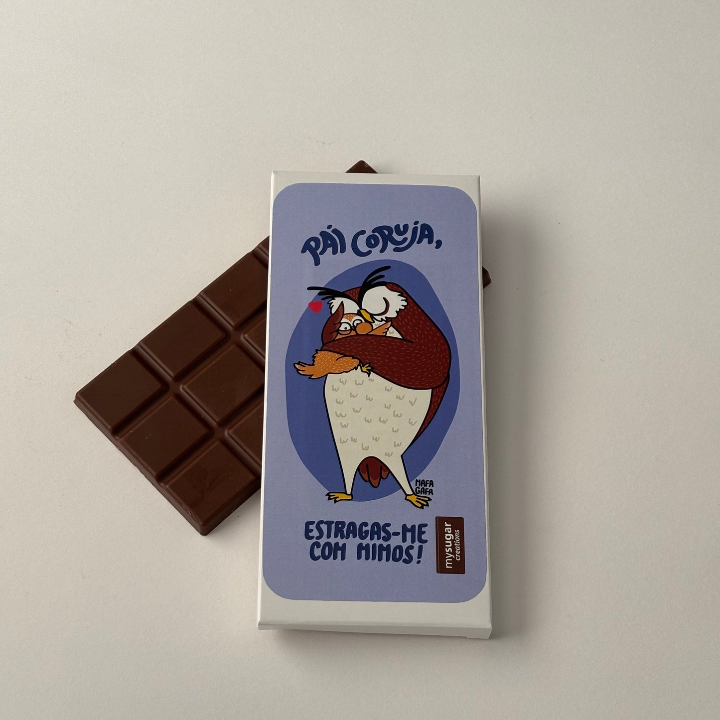Chocolate Bar Box - Doting Dad, You Spoil Me With Love