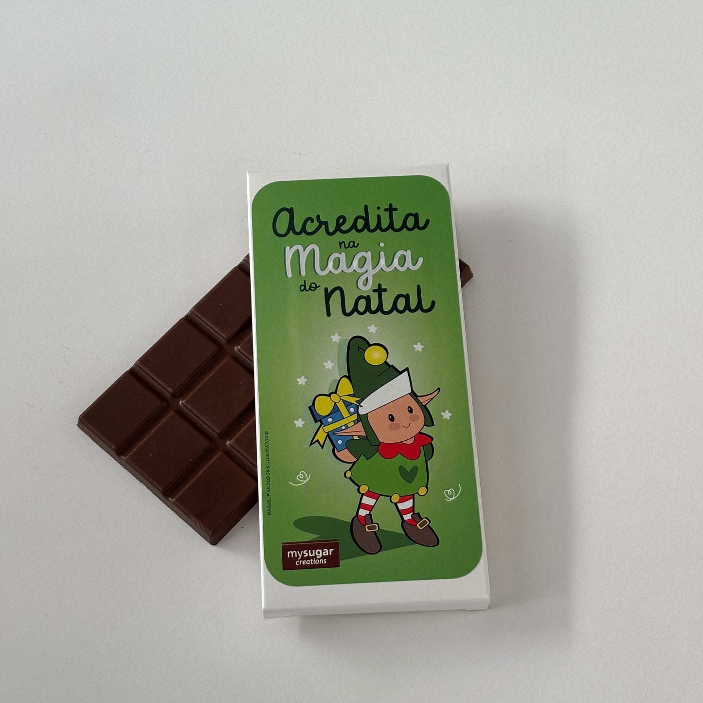 Chocolate Bar Box - Believe in the Magic of Christmas