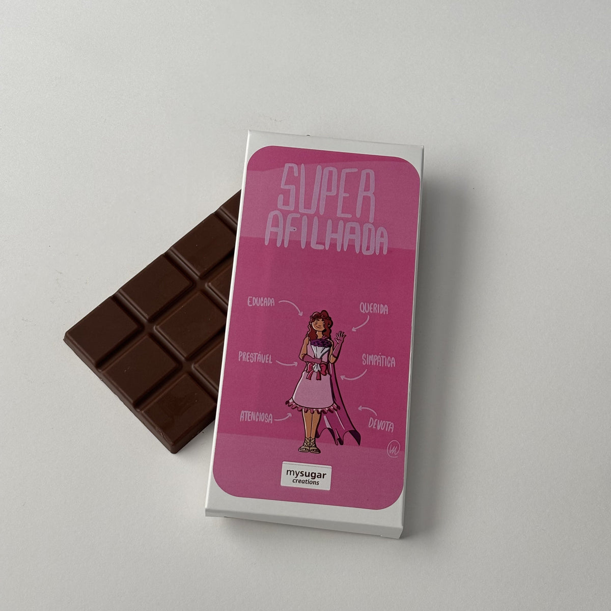 Chocolate Bar Box - Super Goddaughter