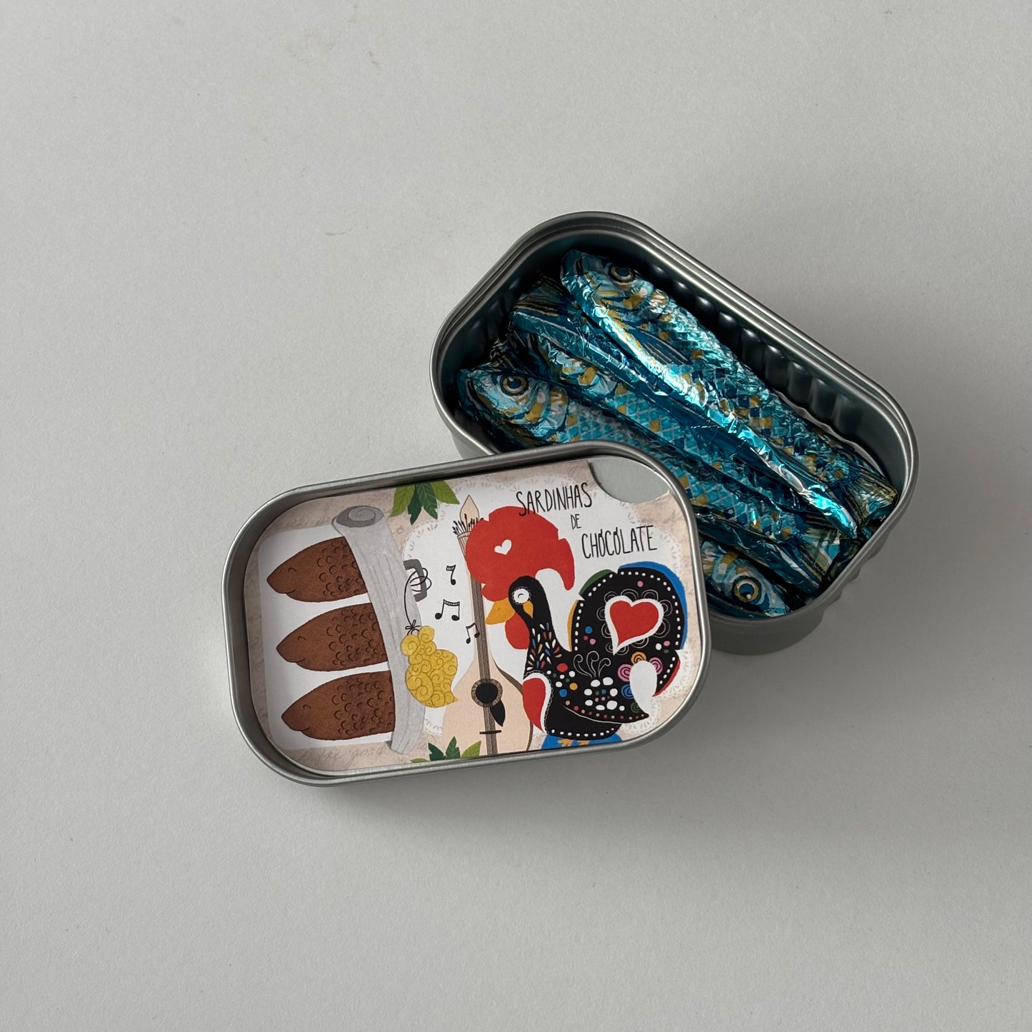 Tin of 5 Sardines - Barcelos Rooster