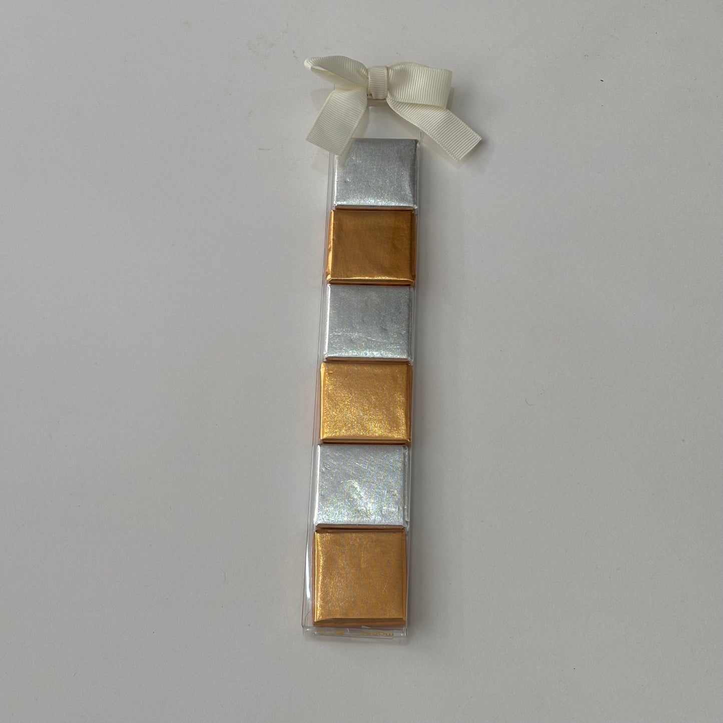PVC Tube - 6 Chocolate Squares