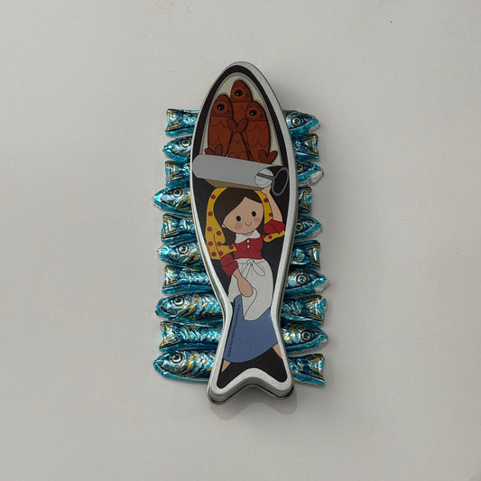 Lata em forma de sardinha - Varina