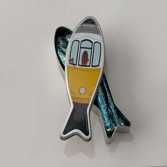 Lata em forma de sardinha - Eléctrico