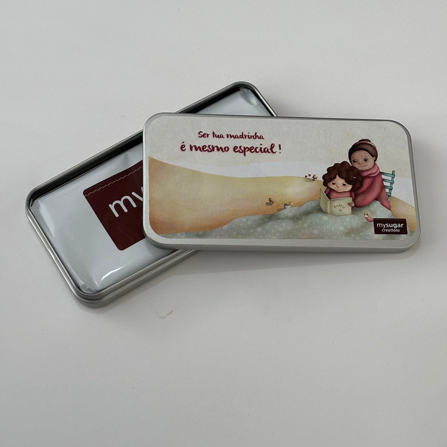 Chocolate Bar Tin - Being Your Godmother is Truly Special