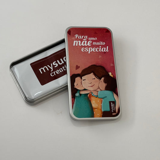 Lata de tablete - Para uma mãe muito especial