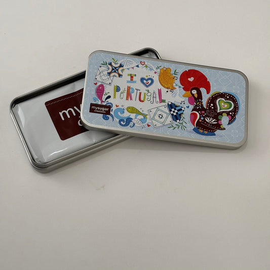 Chocolate Bar Tin - Love Portugal