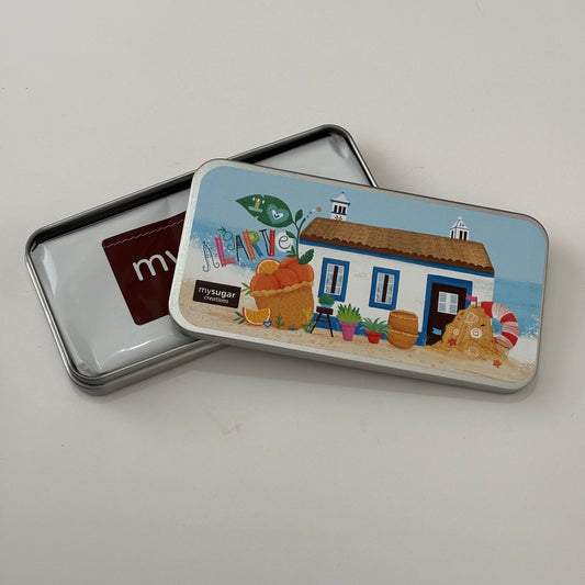 Chocolate Bar Tin - Love Algarve