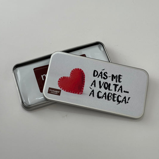 Chocolate Bar Tin - You turn my head