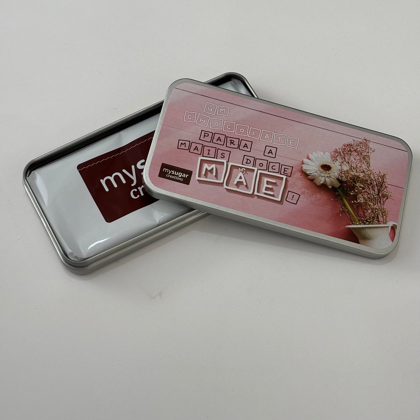 Lata de tablete - Um chocolate para a mais doce Mãe