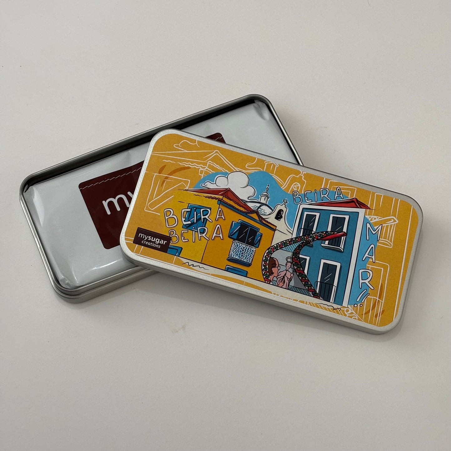 Chocolate Bar Tin - Seaside, Seaside, Seaside