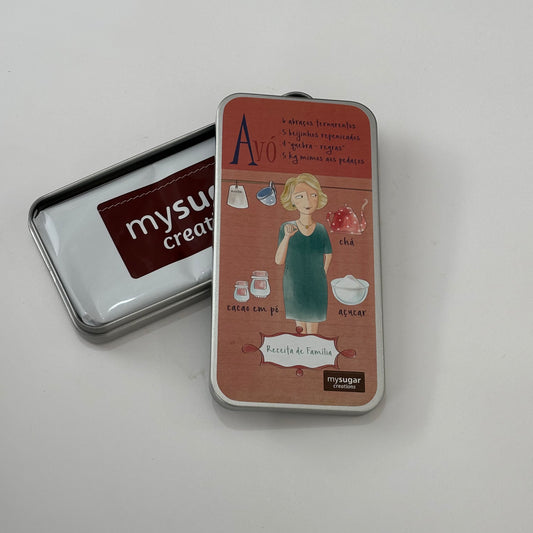 Lata de tablete - Receita Avó