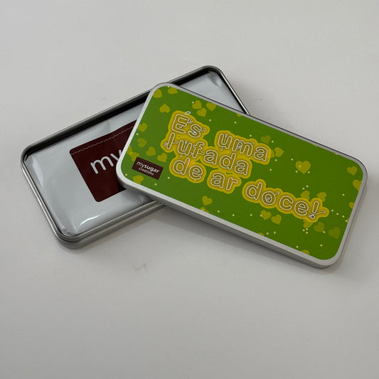 Chocolate Bar Tin - You Are a Breath of Sweet Air