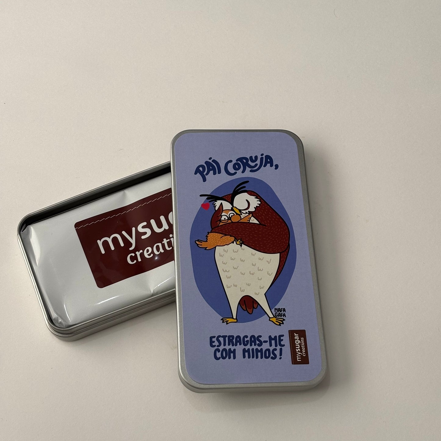 Chocolate Bar Tin - Doting Dad, You Spoil Me With Love