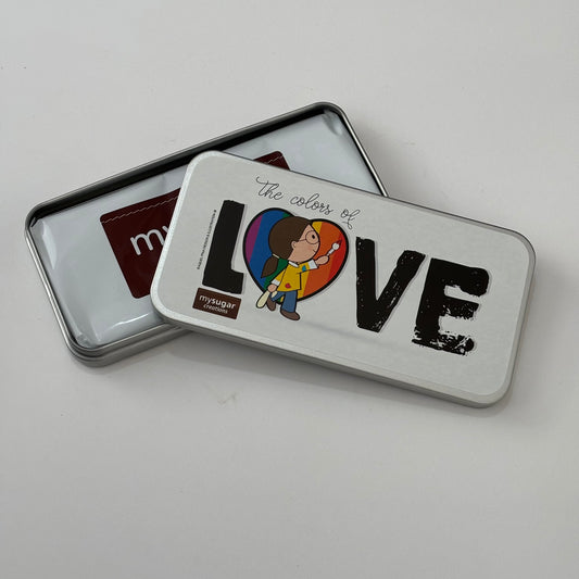 Lata de tablete - The colors of love
