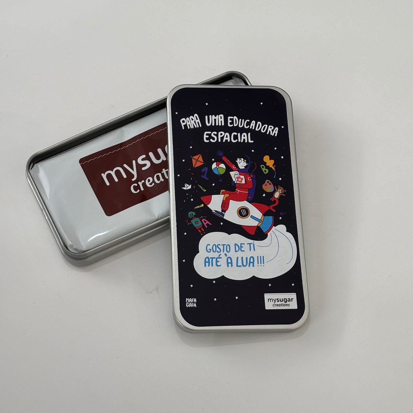 Chocolate Bar Tin - For an Out-of-This-World Teacher