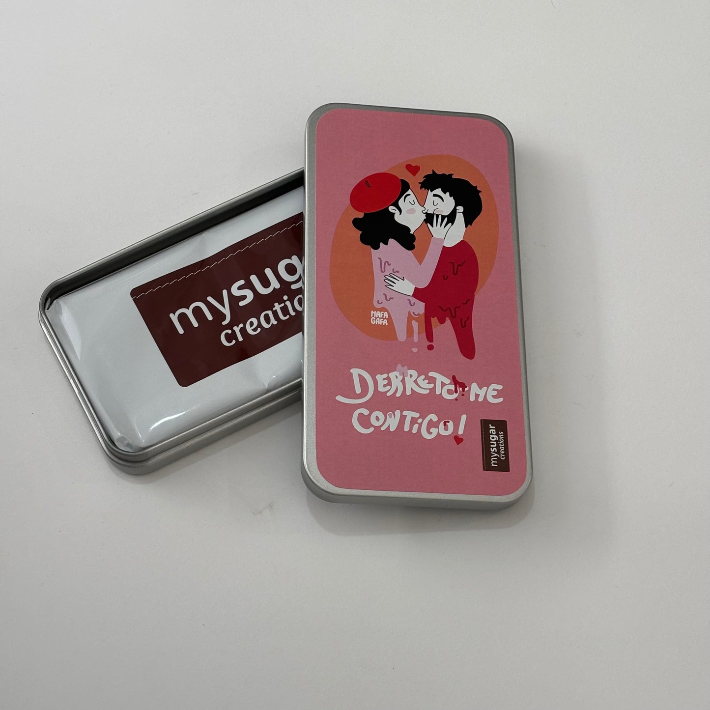 Chocolate Bar Tin - I melt for you