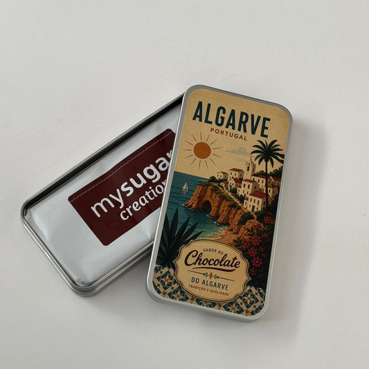 Lata de tablete - Chocolate do Algarve