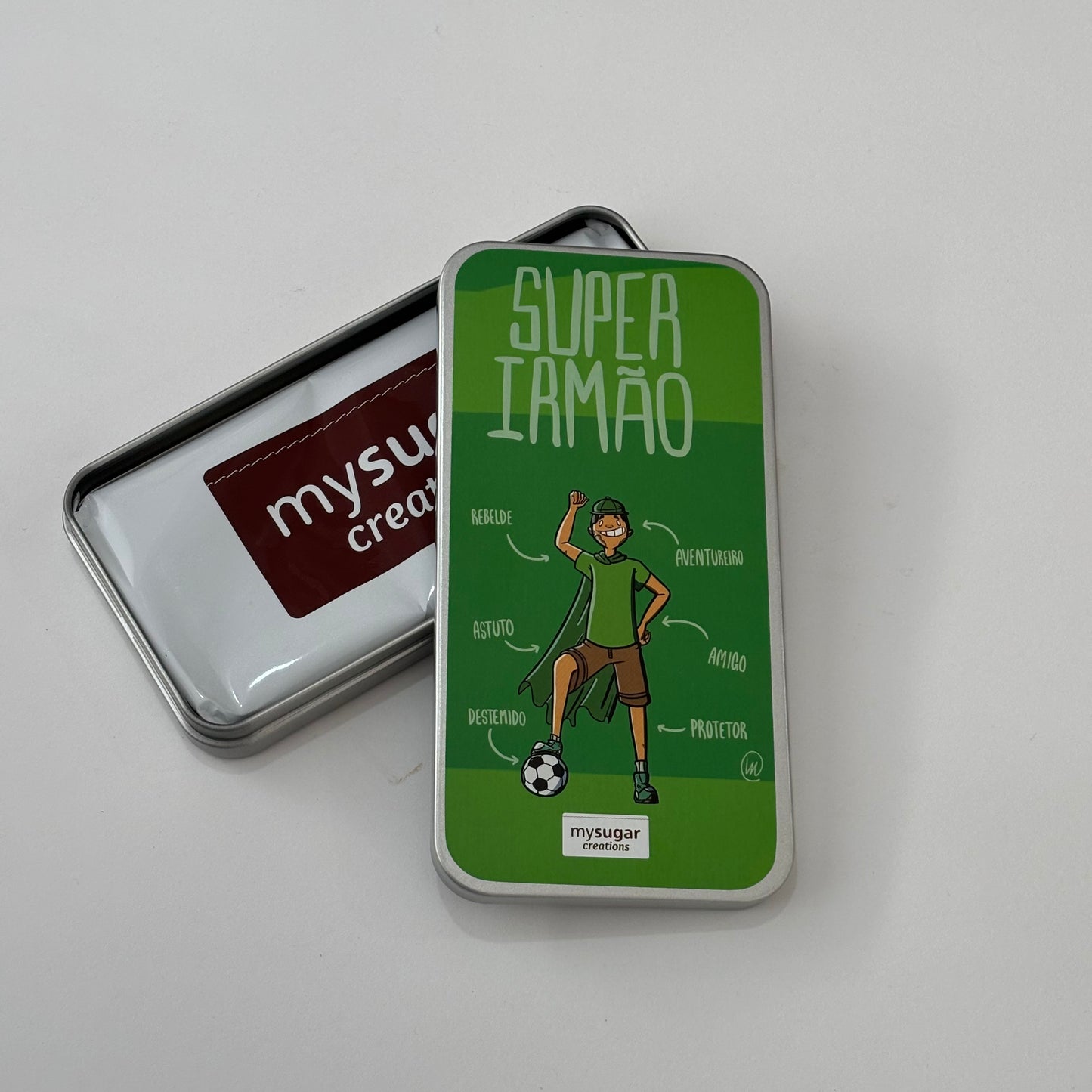 Lata de tablete - Super Irmão