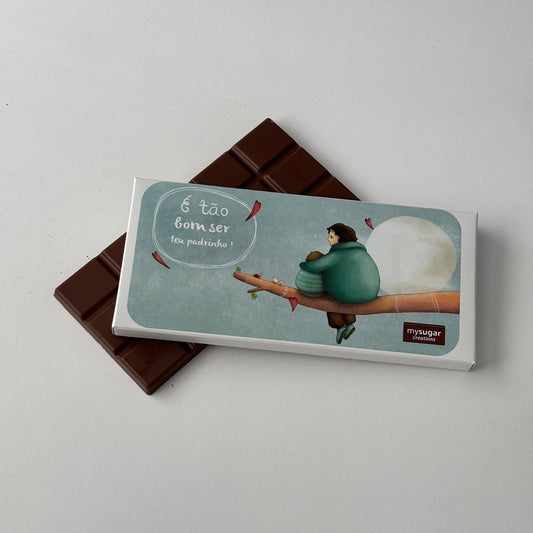 Chocolate Bar Box - It's So Good to Be Your Godfather