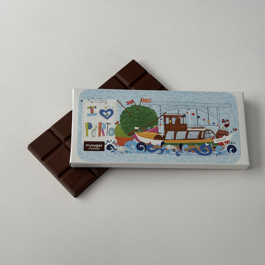 Caixa de tablete - Love Porto