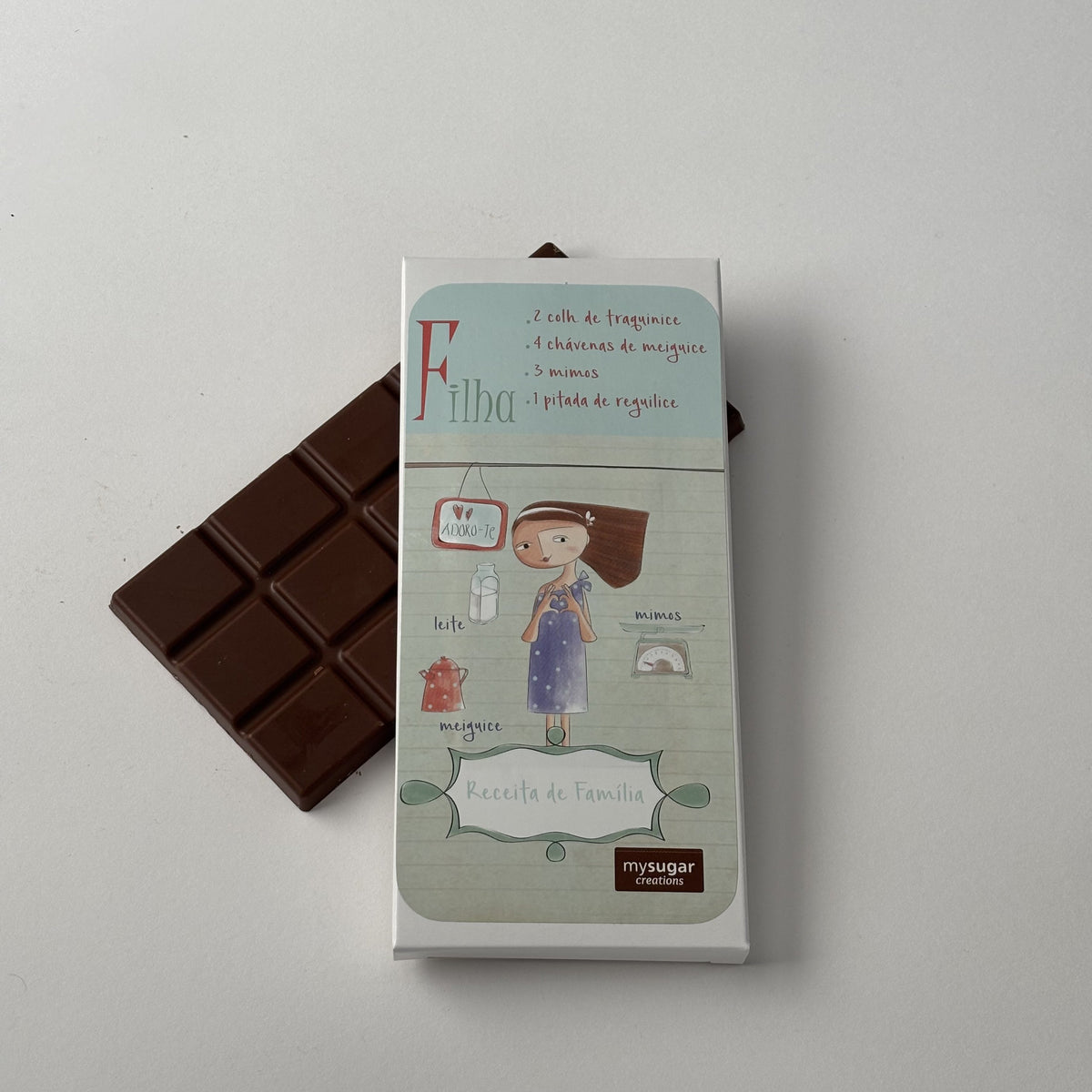 Chocolate Bar Box - Daughter's Recipe