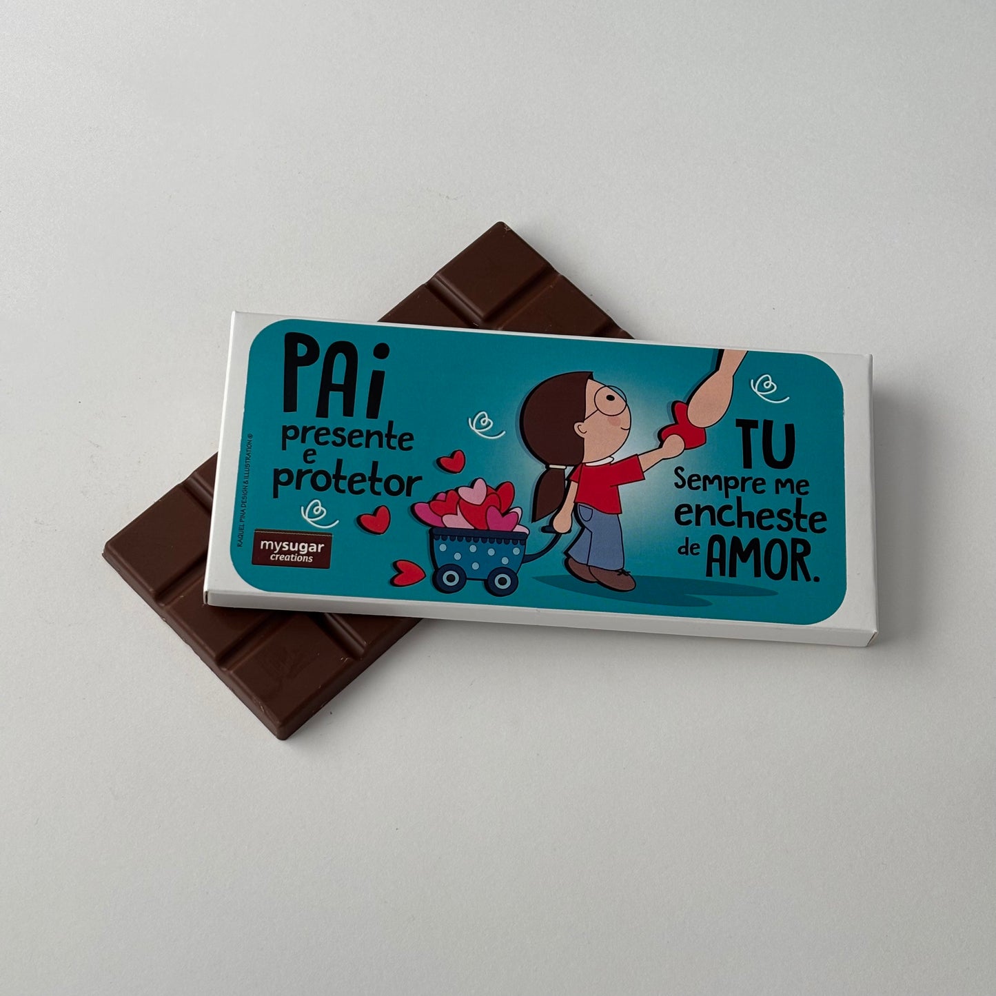 Chocolate Bar Box - A Present, Protective Dad