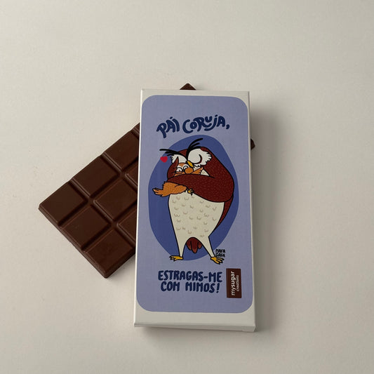 Chocolate Bar Box - Doting Dad, You Spoil Me With Love