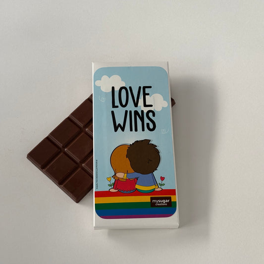 Caixa de tablete - Love wins