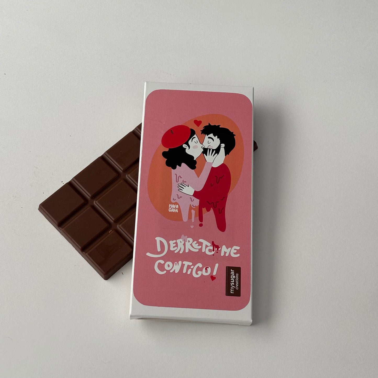 Caixa de tablete - Derreto-me Contigo