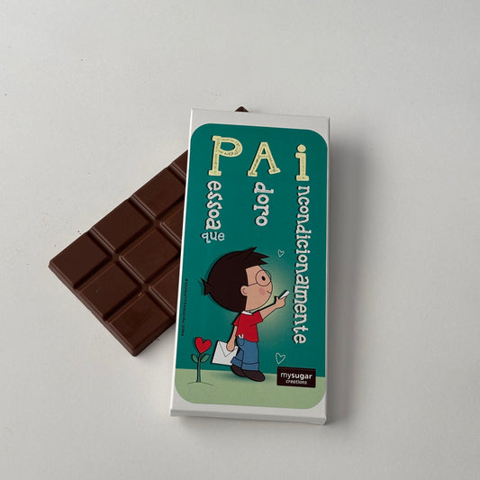 Chocolate Bar Box - Dad, the Person I Love Unconditionally