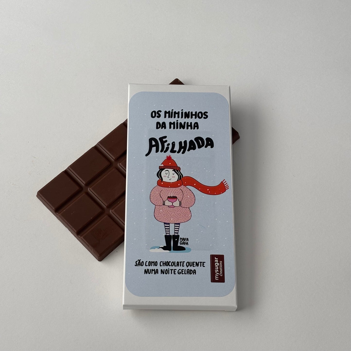Chocolate Bar Box - Cuddles From My Goddaughter