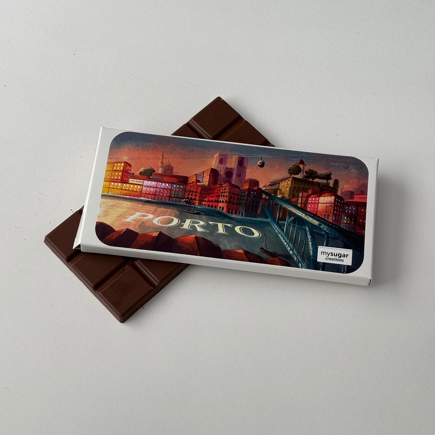 Caixa de tablete - Ilustração Porto