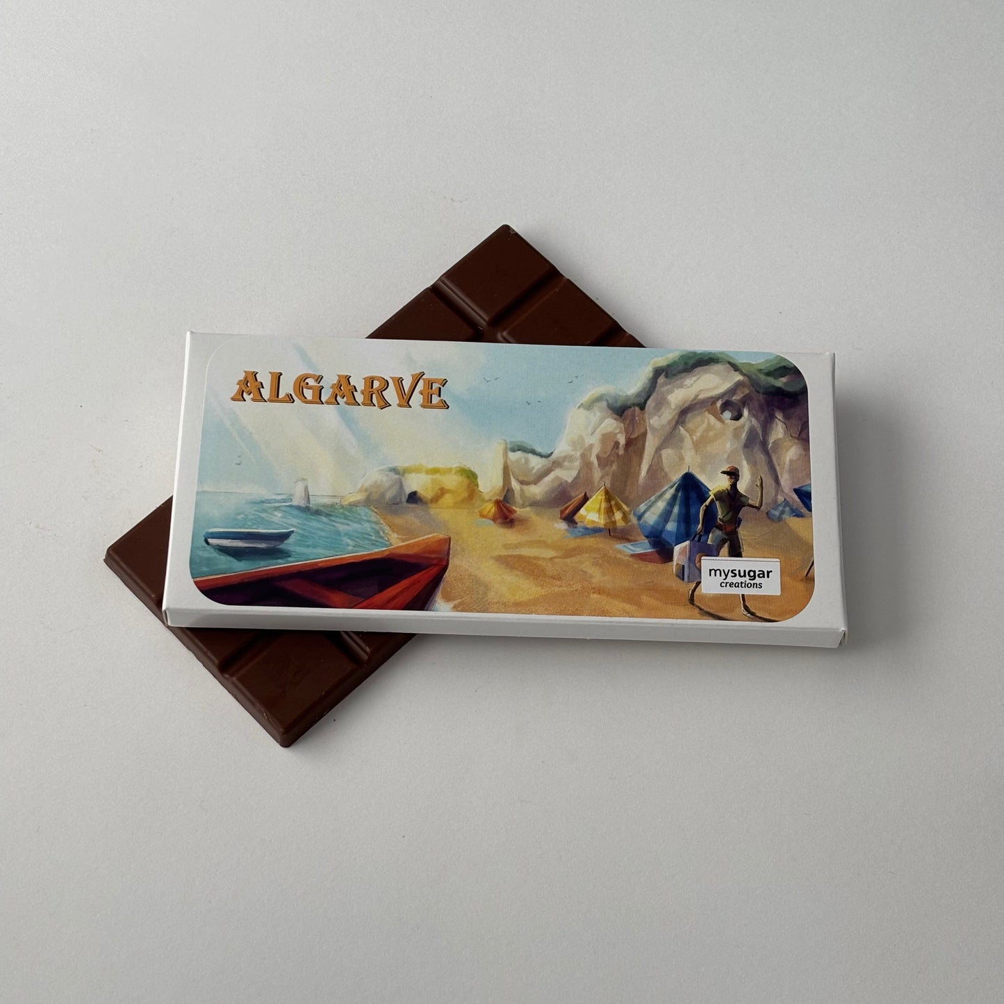 Caixa de tablete - Ilustração Algarve