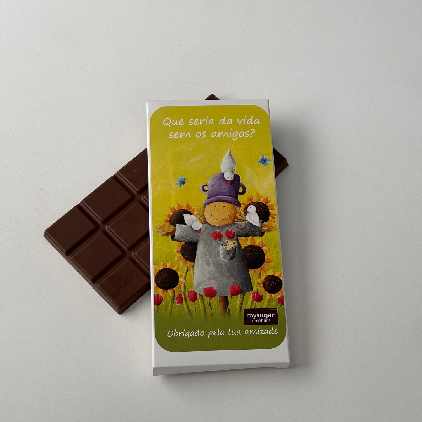 Chocolate Bar Box - What Would Life Be Without Friends?