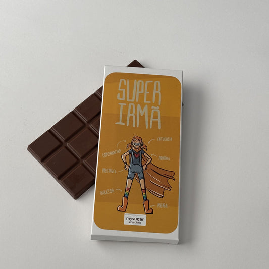 Caixa de tablete - Super Irmã