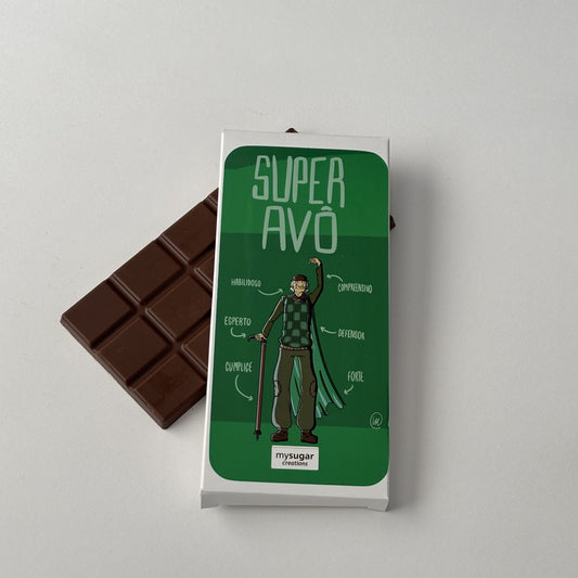 Caixa de tablete - Super Avô
